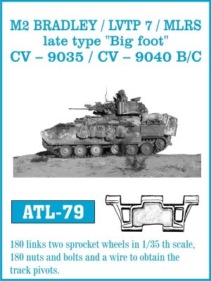 [사전 예약] ATL-079 1/35 M2 BRADLEY / LVTP 7 / MLRS late type “Big foot” / CV-9035 / CV-9040 B/C