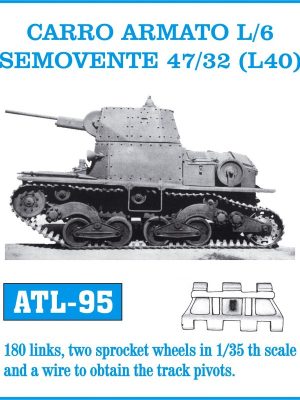 [사전 예약] ATL-095 1/35 CARRO ARMATO L/6 SEMOVENTE 47/32 (L40)