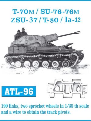[사전 예약] ATL-096 1/35 T-70M / SU-76 – 76M / ZSU-37 / T-80 / Ia-12