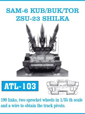 [사전 예약] ATL-103 1/35 SAM-6 KUB/BUK/TOR ZSU 23 SHILKA