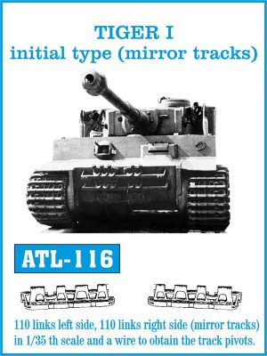 [사전 예약] ATL-116 1/35 TIGER I initial type (mirror tracks)
