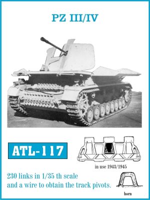 [사전 예약] ATL-117 1/35 PZ III / IV