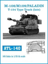 [사전 예약] ATL-140 1/35 M108 / M109 / PALADIN T-154 Type track