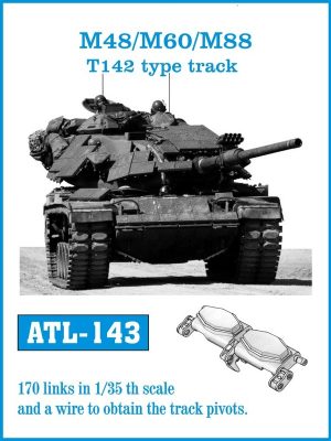 [사전 예약] ATL-143 1/35 M-48 / M-60 / M-88 T142 type track