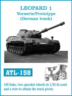 [사전 예약] ATL-158 1/35 LEOPARD 1 Vorserie / Prototype (German track)