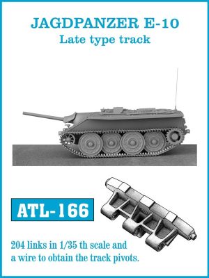 [사전 예약] ATL-166 1/35 JAGDPANZER E-10 Late type track