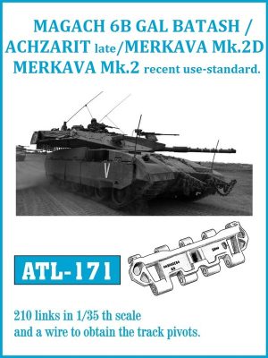 [사전 예약] ATL-171 1/35 GAL BATASH / ACHZARIT Late / MERKAVA Mk. 3D