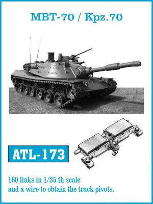 [사전 예약] ATL-173 1/35 MBT-70 / Kpz.70