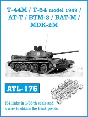 [사전 예약] ATL-176 1/35 T-44M / T-54 model 1949 / AT-T / BTM-3 / BAT-M /MDK2-M
