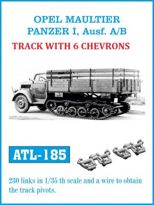 [사전 예약] ATL-185 1/35 OPEL MAULTIER / PANZER I, Ausf. A/B