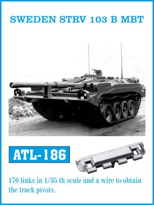 [사전 예약] ATL-186 1/35 SWEDEN STRV 103 B MBT