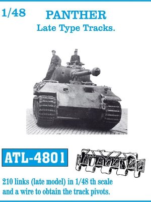 [사전 예약] ATL-4801 1/48 PANTHER Late Type Tracks