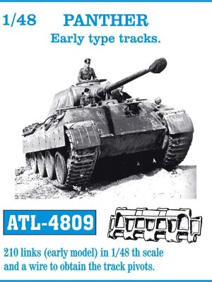 [사전 예약] ATL-4809 1/48 PANTHER Early type tracks
