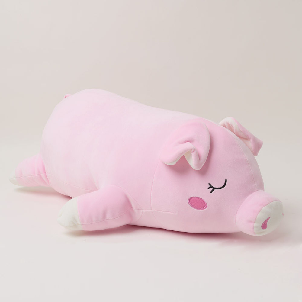 [토이웍스]피그렛팸 아기자기 돼지모찌인형 40cm,50cm